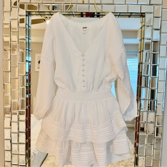 Aerie Rock'n'Ruffle Mini Dress (Small Petite) - Picture 2 of 2